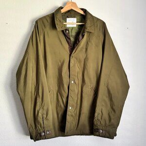 Urban Outfitters Green Nylon Lined Jacket XLarge